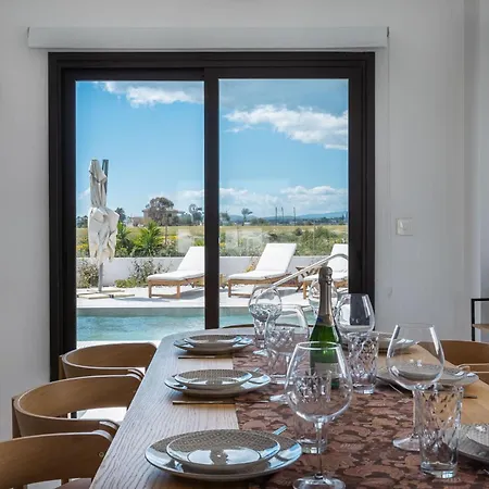 Beautiful Sea View Pool With Bbq & 4br Vila Softades